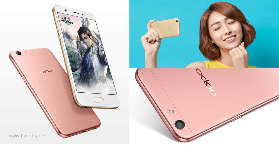 OPPO A57 จอ 5.2 นิ้วแรม 3GB ดีไซน์สวย พร้อมกล้องเซลฟี่ 16 ล้านพิกเซลและเซ็นเซอร์สแกนนิ้วมือราว 8,230 บาท