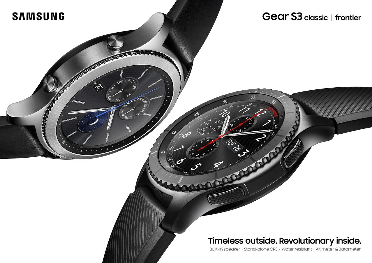 Samsung ประกาศวางจำหน่าย Gear S3 ในเมืองไทย 7 ธันวาคมนี้ ราคา 12,900 บาท