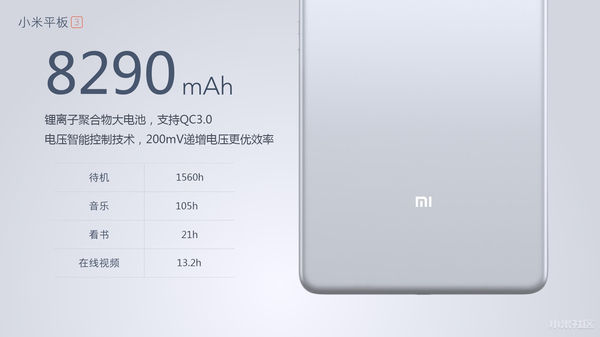 Xiaomi Mi Pad 3 จะมากับ Windows 10 ความจำแรม 8GB จอกว้างขึ้น แบตเตอรี่ใหญ่ขึ้น