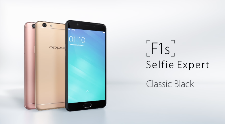 OPPO F1s รุ่นพิเศษสีดำ Classic Black Limited Edition เปิดจองในไทยแล้วเพียง 2,000 เครื่องเท่านั้นรับฟรี Premium Gift Box