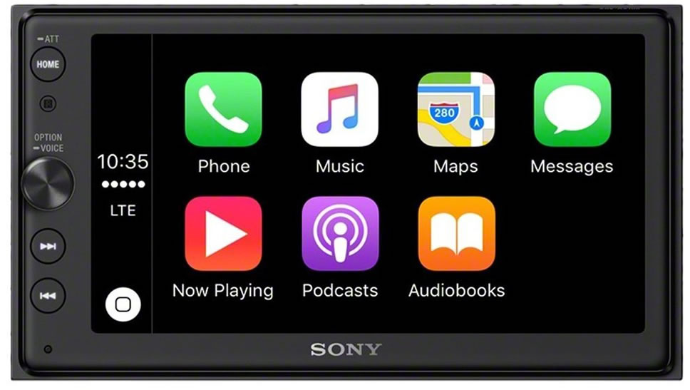 Sony-XAV-AX100-Apple-CarPlay
