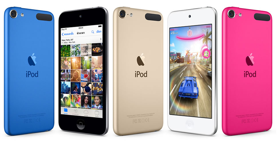 Apple Store วางจำหน่าย iPod Touch (6th Generation) เวอร์ชั่น Refurbished ถูกลงกว่าเดิม 2,150 บาท