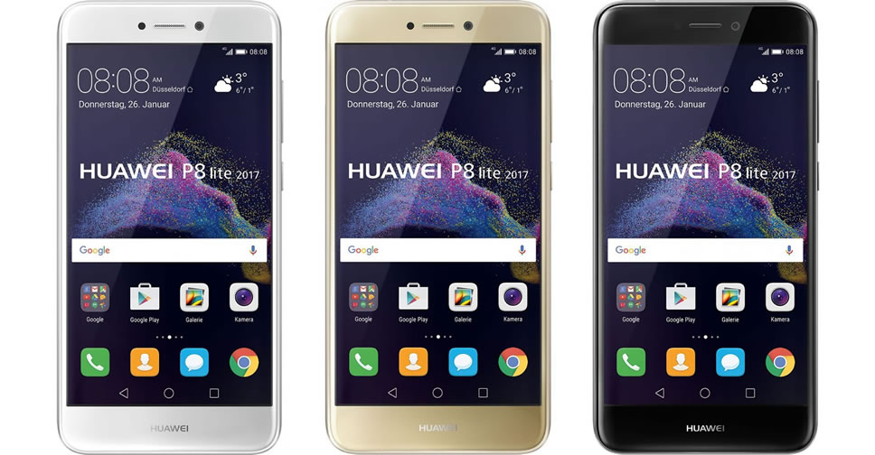 ทางการแล้ว!! Huawei P8 lite (2017) มาพร้อม Android Nougat ชิป Kirin 655 ราคาราว 9,000 บาท