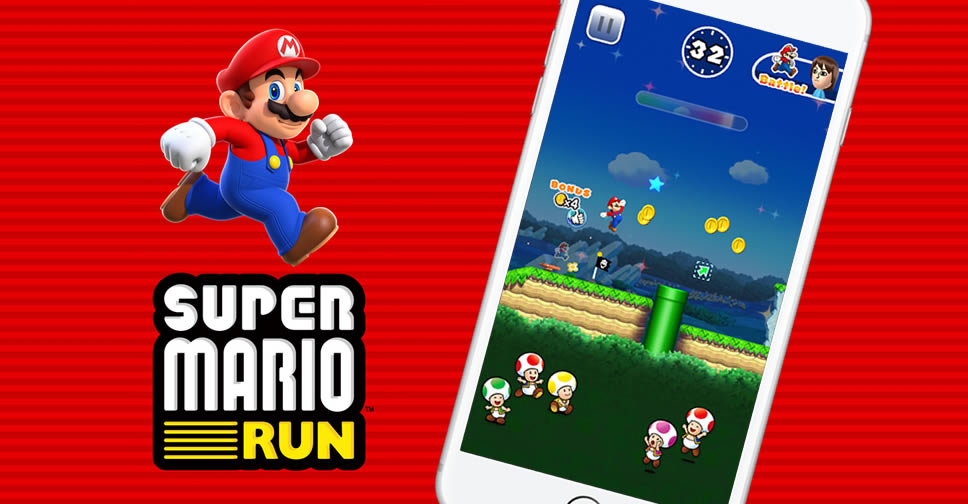 Apple เผย Super Mario Run เป็นแอพที่มียอดดาวน์โหลดสูงสุดบน App Store ทั่วโลกในวันคริสต์มาสและวันปีใหม่