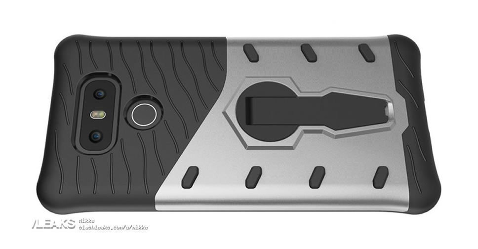 ภาพเรนเดอร์ LG G6 หลุดออกมาอีกครั้ง คราวนี้สวมอยู่ในเคส
