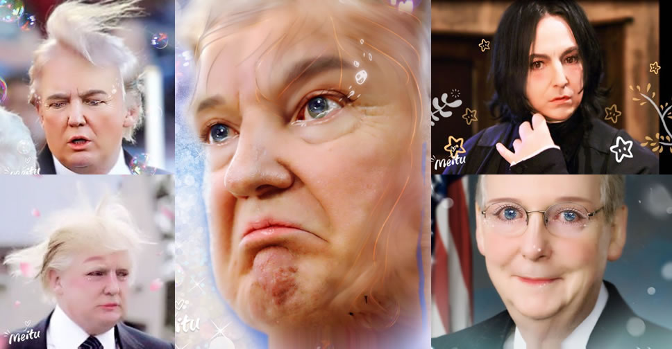 Meitu แอพถ่ายเซลฟี่ ให้มีหน้าตาเหมือนการ์ตูนตาหวาน ดาวน์โหลดฟรี!! แต่มีเรื่องให้กังวล