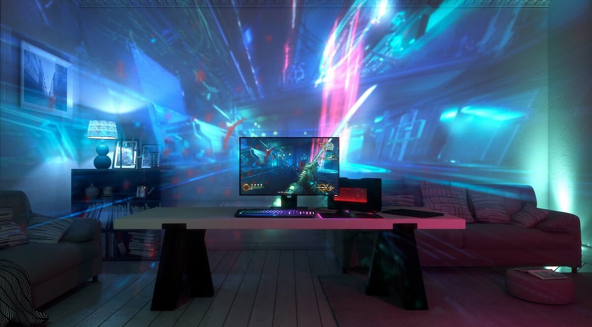 RAZER เปิดตัว Project Ariana โปรเจคเตอร์เทคโนโลยีแสดงภาพเสมือนจริงสำหรับวีดิโอเกมในงาน CES 2017