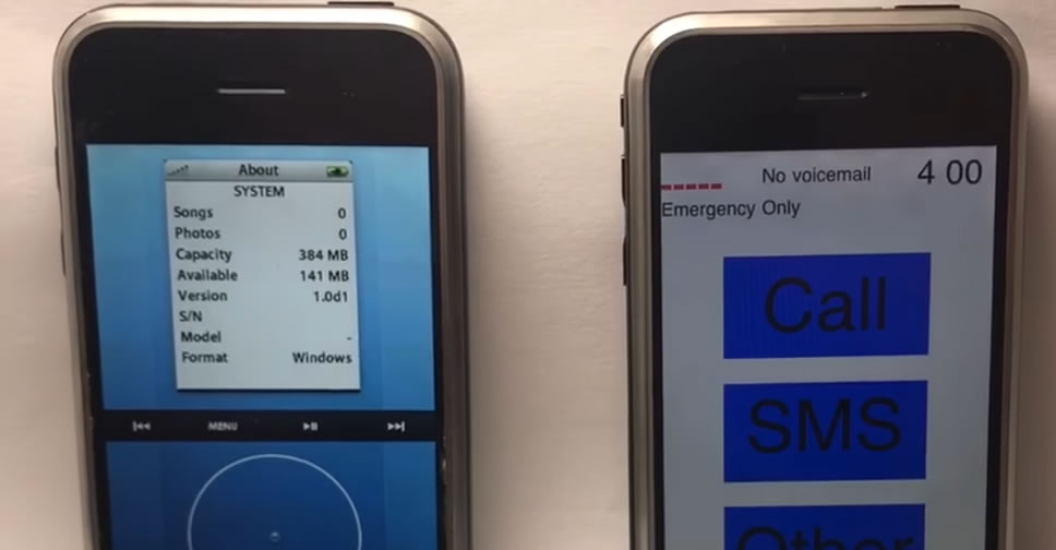 ชมคลิปวีดีโอ User Interface ต้นแบบก่อนที่จะมาเป็น iOS ในทุกวันนี้