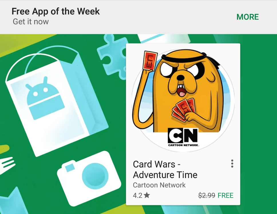 Google-Play-Free-App-Section
