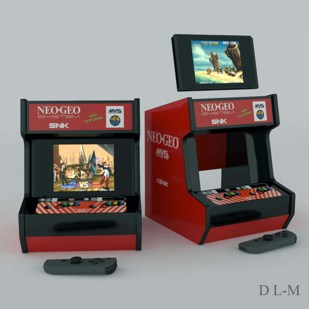 Nintendo-Switch-dock-Arcade-cabinet