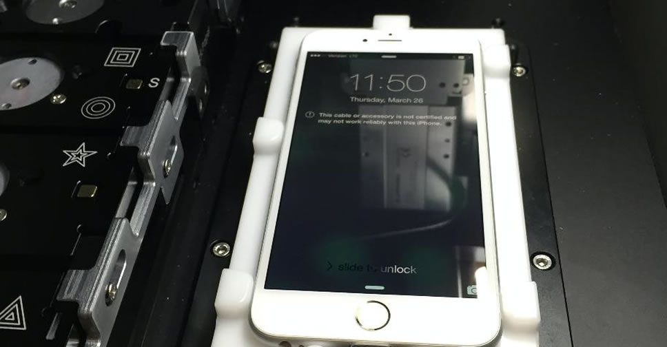 เผยภาพ iPhone Calibration Machine เครื่องซ่อม iPhone ที่ตั้งอยู่ใน Apple Store ทุกสาขา