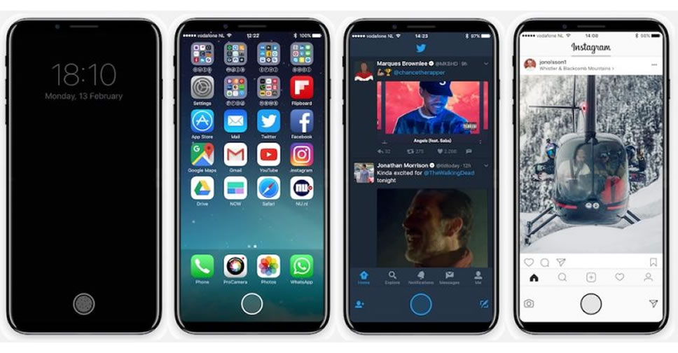iPhone 8 จะถูกเรียกว่า iPhone Edition เริ่มจัดส่งหลังจากรุ่น 4.7 นิ้ว และ 5.5 นิ้ว
