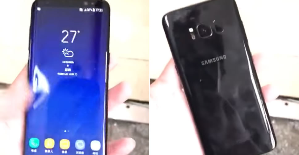 หลุดก่อนเปิดตัว!! Samsung Galaxy S8 บอดี้สีดำ กำลังถูกเปิดใช้งาน (มีคลิป)