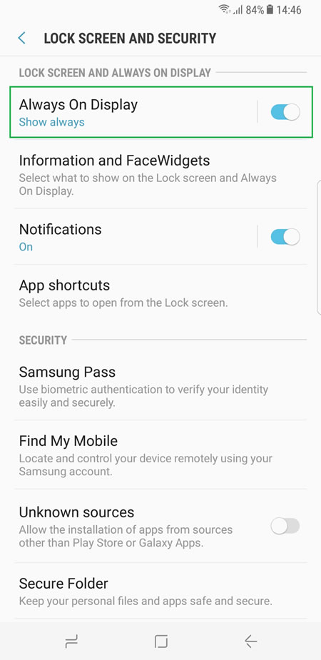 15 เทคนิค ยืดอายุการใช้งานแบตตอรี่ให้กับ Samsung Galaxy S8 และ Galaxy S8 Plus