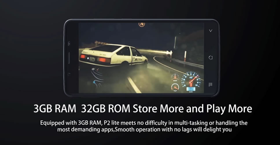 Blackview-P2-Lite_Playing_Game