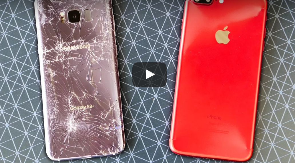 Samsung Galaxy S8 vs iPhone 7 กับบททดสอบ Drop Test ถ่วงน้ำ แล้วแช่แข็งในอุณหภูมิ -35 องศาเซลเซียส