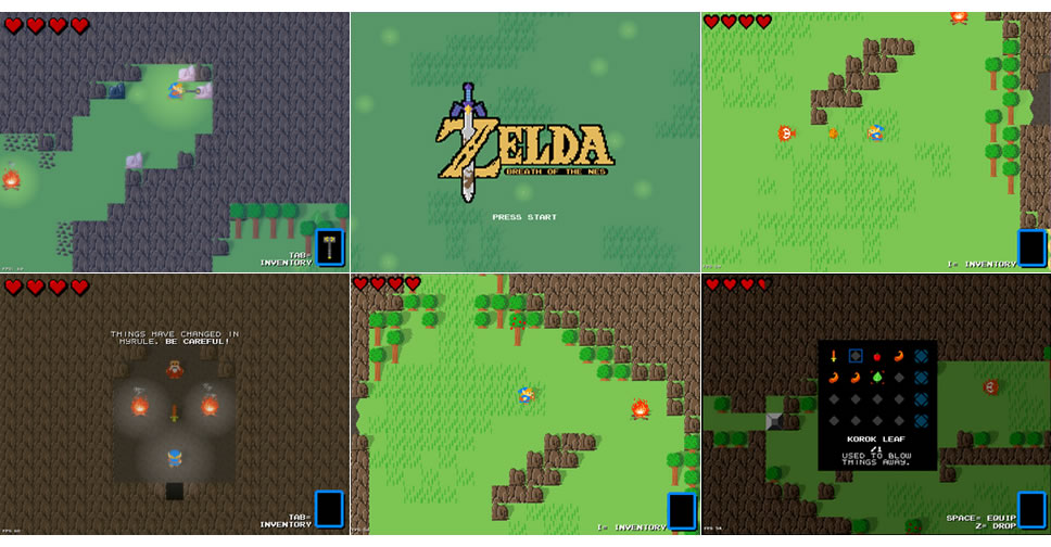 แจกฟรี!! Zelda: Breath of the NES นำเกม Breath of the Wild มา Remake ให้กลายเป็นเกมสไตล์ NES