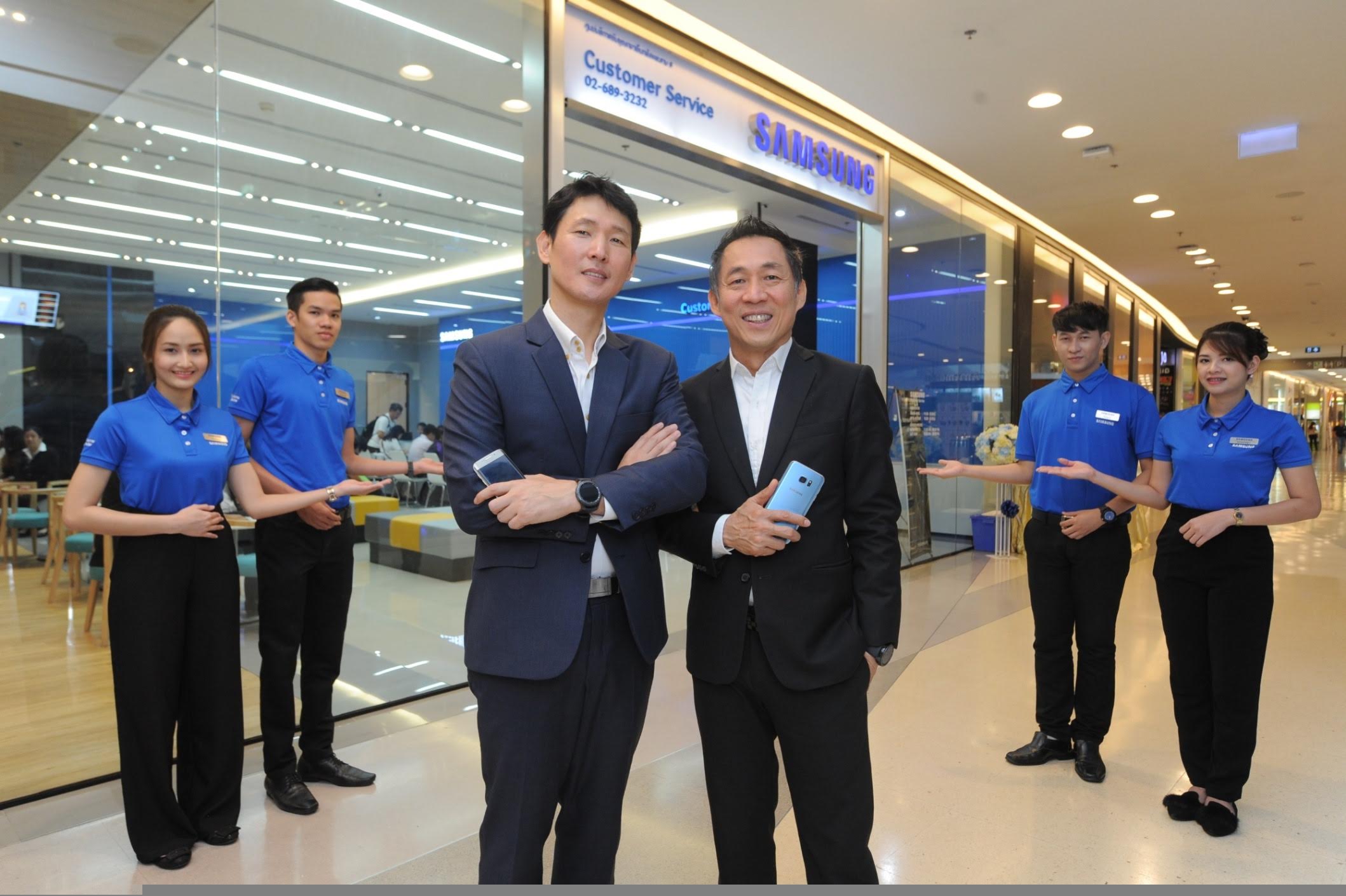 Samsung ตอบรับยอดขายใส่ใจลูกค้า เพิ่มจำนวนศูนย์บริการสมาร์ทโฟนระดับพรีเมียมขนาดใหญ่