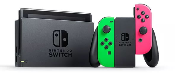 Nintendo-Switch-Neon-Splatoon-2