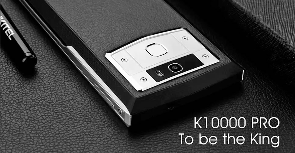 Oukitel K10000 Pro สมาร์ทโฟนดีไซน์หรู มากับแบตตอรี่ 10,000mAh ชาร์จเต็มในเวลา 3 ชั่วโมง