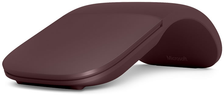 Surface-Arc-Mouse-Burgundy