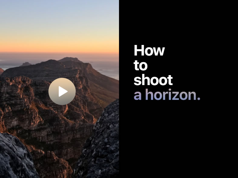 how-to-shoot-a-horizon