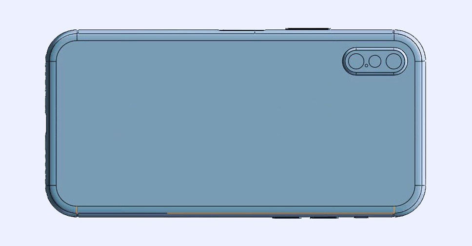 ภาพหลุดล่าสุดของ iPhone 8 จากรูปภาพที่อยู่ในขั้นตอนการออกแบบด้วยคอมพิวเตอร์