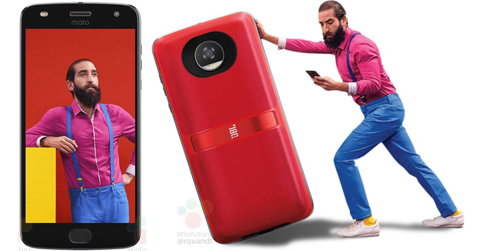 ภาพหลุด Moto Z2 Play พร้อม Moto Mods เตรียมเปิดตัว 1 มิถุนายนนี้