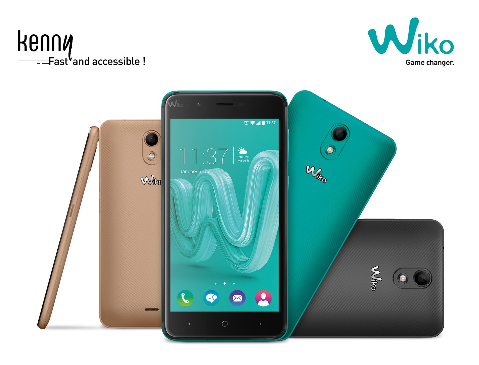 ​Wiko Kenny ราคาคุ้มค่า มาพร้อม 4G แอนดรอยด์ 7.0 เพียง 2,990 บาท