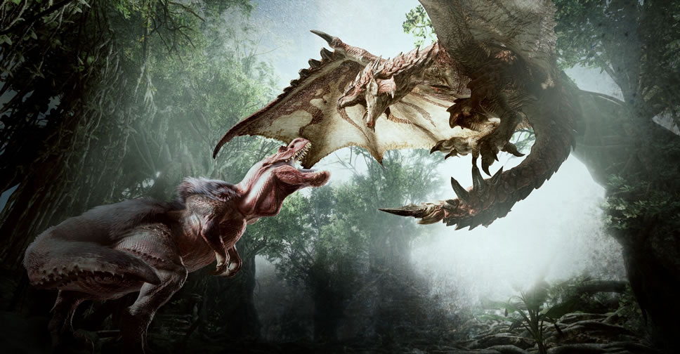 Monster Hunter World เผยเกมเพลย์ออกมาแล้ว มีให้เล่นบนหลายแพลตฟอร์ม วางจำหน่ายต้นปีหน้า