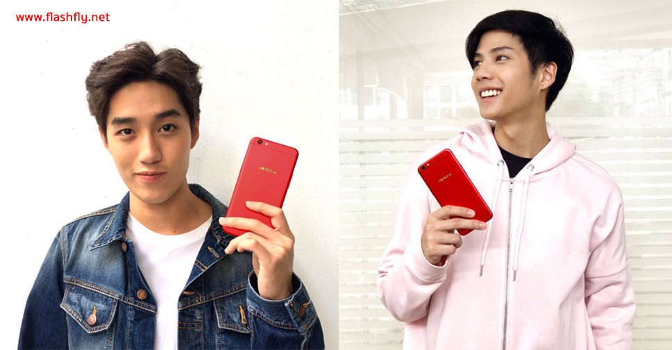 กรี๊ดสลบ!! 3 ดาราชื่อดังโพสต์ไอจีโชว์ OPPO R9s สีแดงอวดแฟนคลับ หรือว่าจะเข้ามาขายเร็วๆนี้