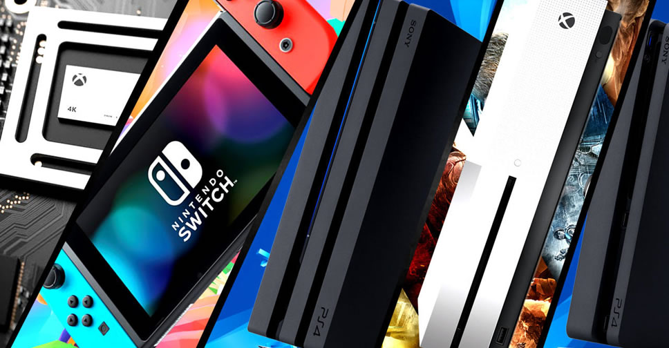 เปรียบเทียบสเปกเครื่องคอนโซลรุ่นล่าสุด Xbox One X, PlayStation 4 Pro, Nintendo Switch และ Xbox One S