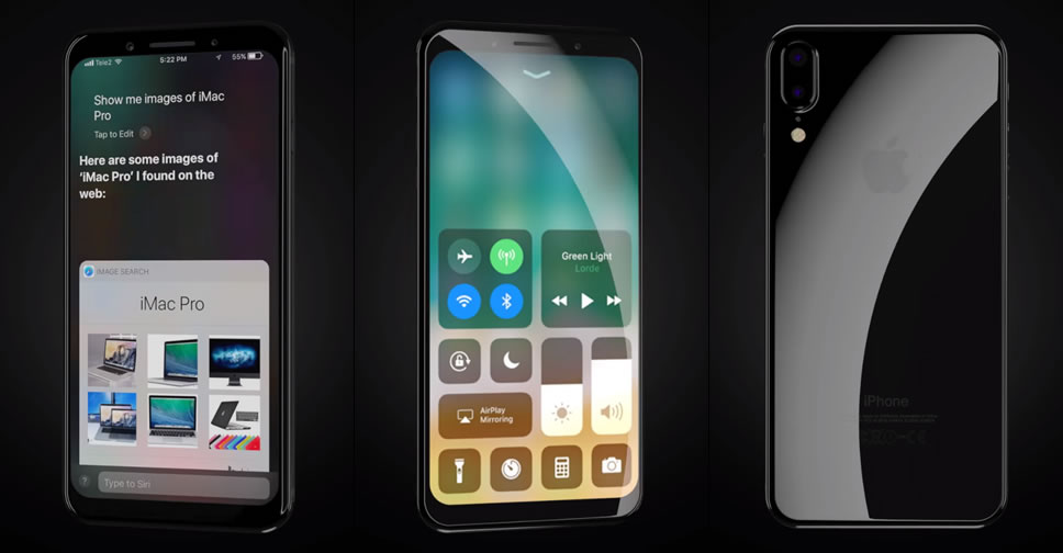 ชมคอนเซ็ปต์ iPhone 8 ที่มาพร้อม iOS 11 พร้อม (PRODUCT)RED ที่ใช้สีแดงเฉพาะโลโก้ [มีคลิป!!]