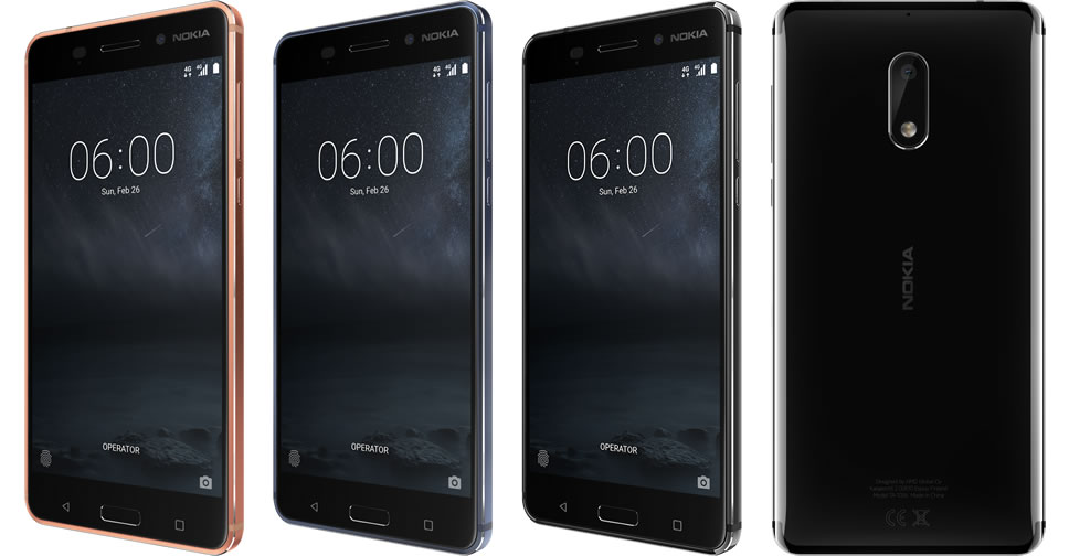 HMD Global มีการเปลี่ยนแปลงสเปก Nokia 6 ขยับมาใช้ RAM 4GB และมีทั้งหมด 4 เวอร์ชั่น