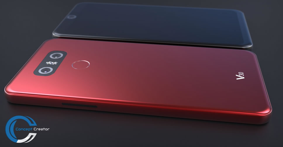 LG V30 ใช้วัสดุกระจกที่ด้านหลัง และรองรับเทคโนโลยีชาร์จแบตเตอรี่ไร้สาย