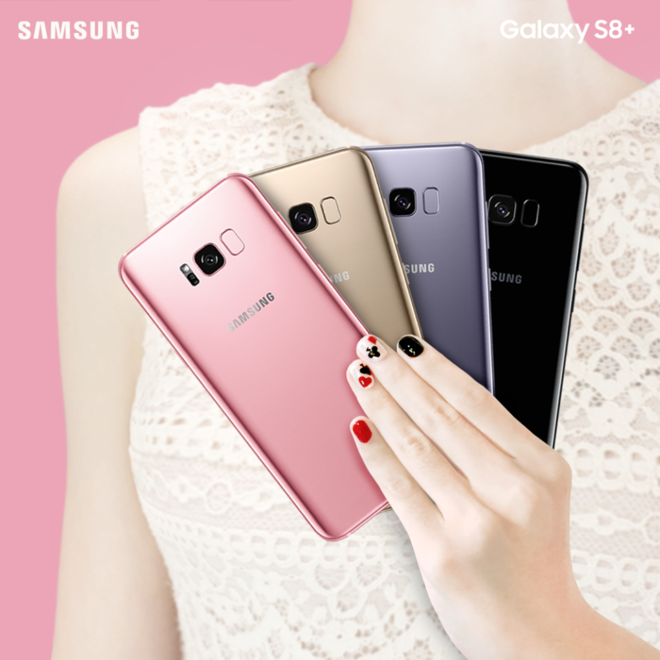 ฟรุ้งฟริ้งสุดๆ Samsung Galaxy S8+ สีชมพู Rose Pink วางจำหน่ายในประเทศไทยแล้ววันนี้
