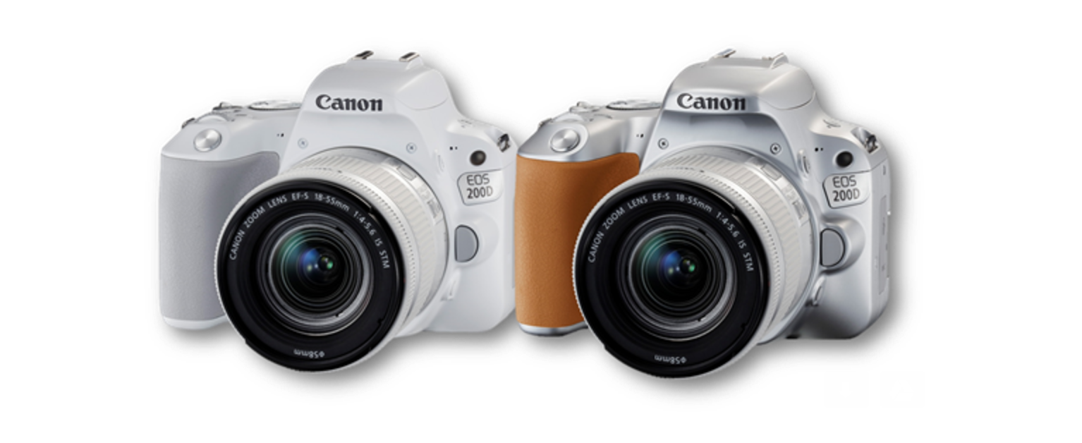 Canon EOS 200D กล้อง DSLR รุ่นใหม่ระดับ Entry-Level รุ่นล่าสุดดีไซน์สวยกะทัดรัด น้ำหนักเบา ใกล้เคียงกล้องมิลเลอร์เลส