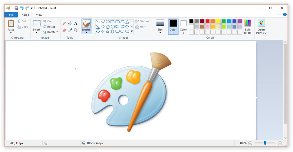 Microsoft ยืนยัน!! โปรแกรม Paint ยังไม่หายไปไหน แต่จะถูกเก็บไว้ใน Windows  Store ดาวน์โหลดมาใช้ได้ทุกเมื่อ – Flashfly Dot Net