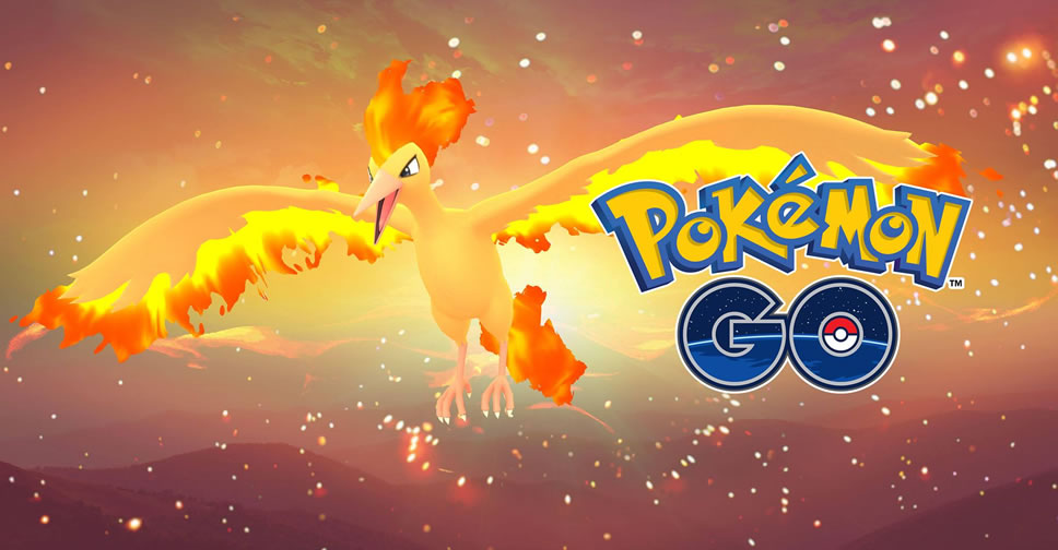 Moltres โปเกม่อนระดับตำนาน พร้อมให้จับแล้วในเกม Pokémon GO