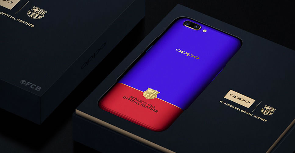 OPPO R11 FC Barcelona Edition เริ่มขายในจีนแล้ว ราคาราว 17,410 บาท