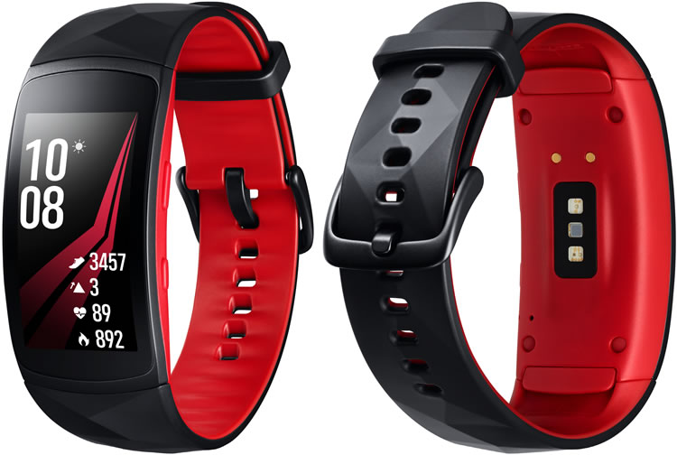 Samsung-Gear-Fit2-Pro-Red