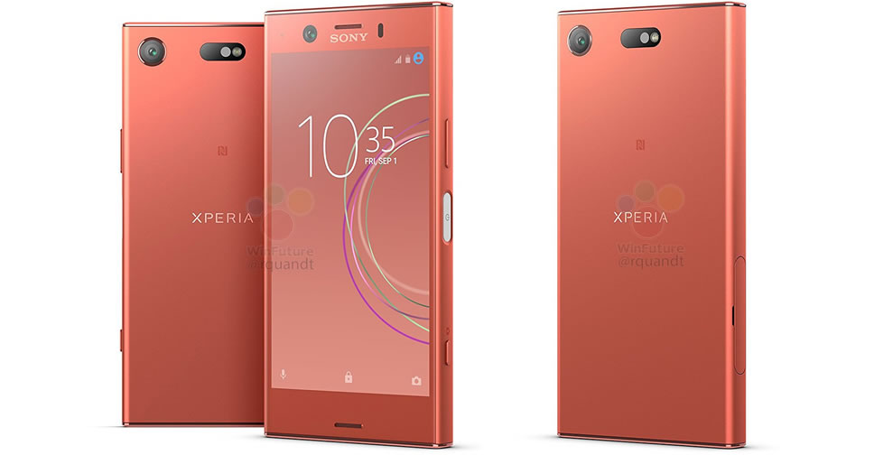 ภาพเรนเดอร์ Sony Xperia XZ1 Compact คาดเปิดตัวพร้อม Xperia XZ1 ในงาน IFA 2017