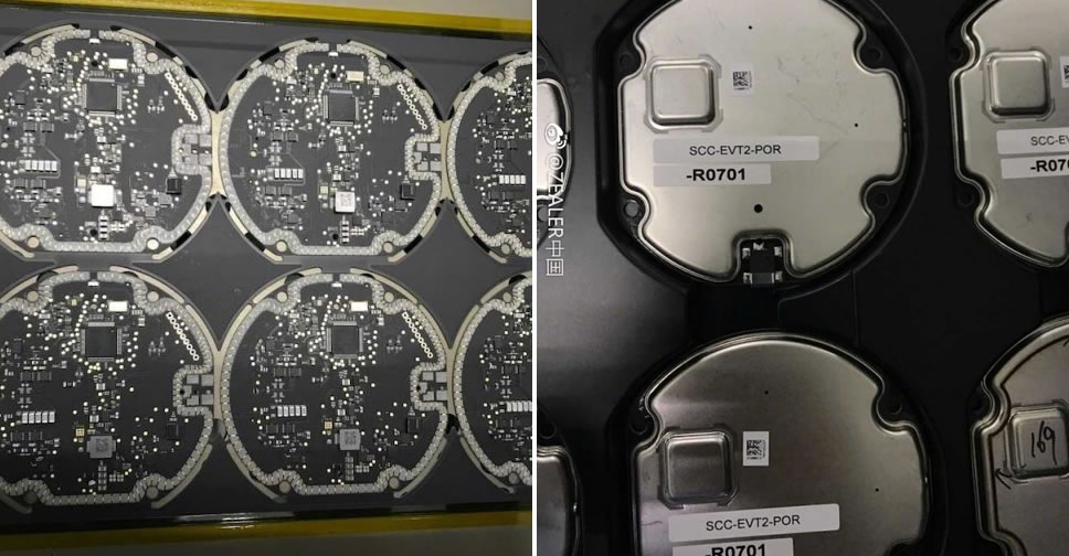 ภาพหลุดชิ้นส่วนอุปกรณ์ชาร์จแบตเตอรี่ไร้สาย Wireless Charging Pad ที่เตรียมไว้สำหรับ iPhone 8