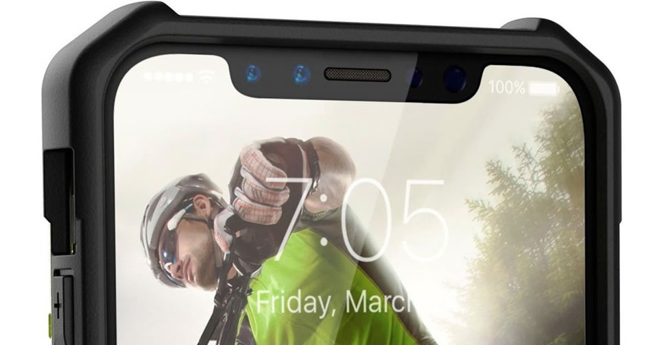 ชมชัดๆภาพเรนเดอร์ iPhone 8 จากผู้ผลิตเคส UAG ยืนยันดีไซน์หน้าจอและไม่มีปุ่มโฮมอีกต่อไป