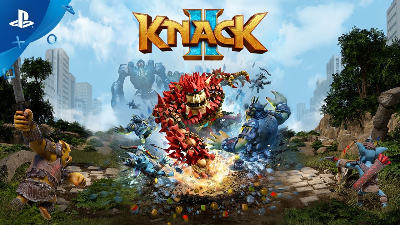 KNACK 2 พร้อมวางจำหน่ายบน PS4 วันที่ 5 กันยายนนี้ แบบดิจิทัลดาวน์โหลด 1,190 บาท แผ่นบลูเรย์ 1,390 บาท