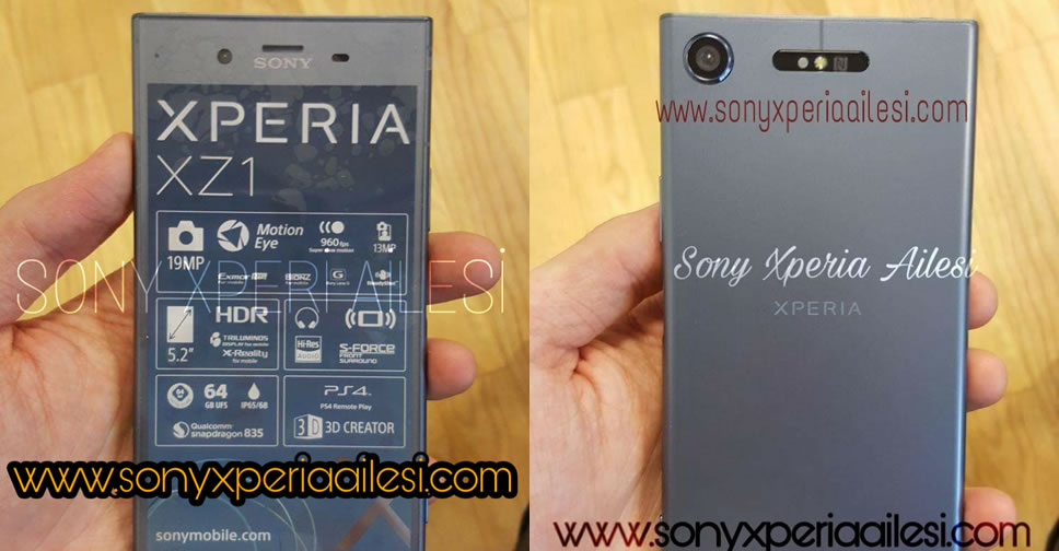 ภาพหลุด Sony Xperia XZ1 ถ่ายจากตัวจริง เผยให้เห็นสเปกที่มากับแผ่นฟิล์มป้องกันหน้าจอ