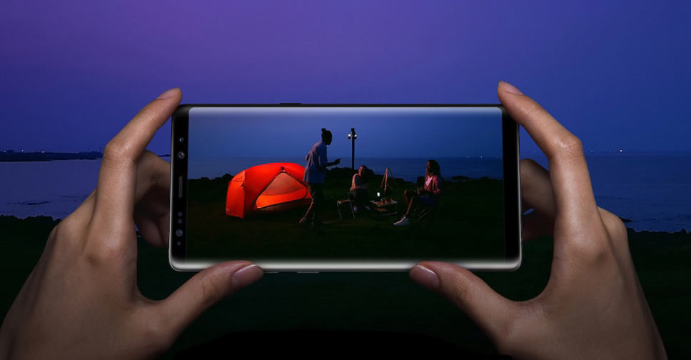 Samsung อัพเดทสเปก Galaxy Note 8 สามารถบันทึกวีดีโอ 4K ที่ 60 เฟรมต่อวินาที