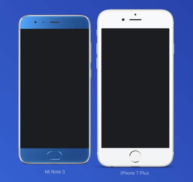 Xiaomi-Mi-Note-3-vs-iPhone-7-Plus