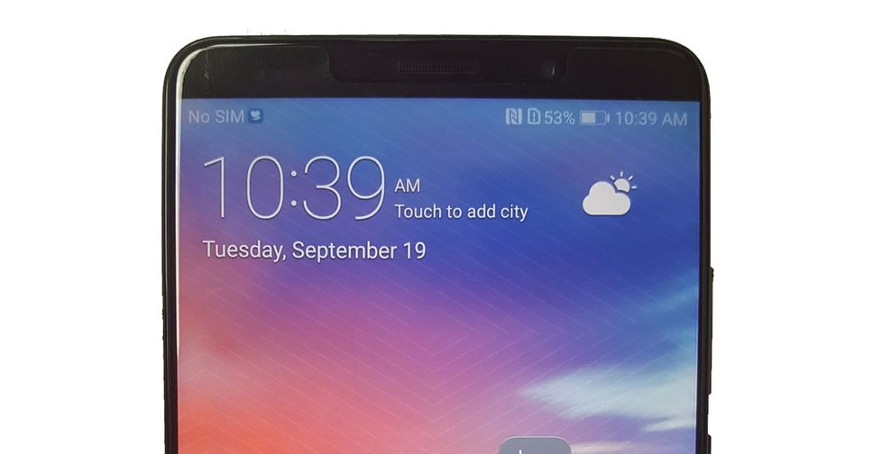 เผยภาพหลุดและราคาเปิดตัว Huawei Mate 10 กับ Mate 10 Pro ดีไซน์ EntireView Display