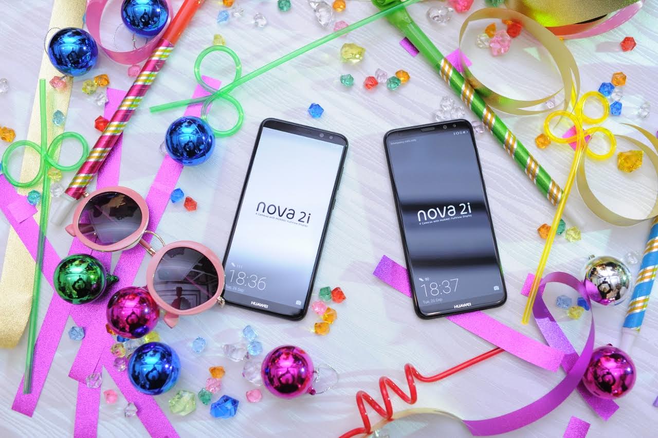 HUAWEI nova2i สมาร์ทโฟน 4 กล้อง พร้อมจอแบบ FullView Display ครั้งแรกจากหัวเว่ยราคาเพียง 10,900 บาท จัดหนักของสมนาคุณมูลค่า 5,980 บาท